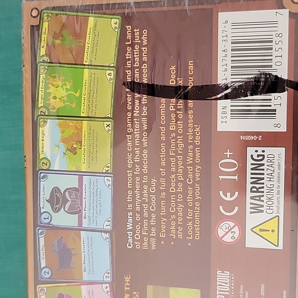 NEW Cartoon Network Adventure Time Card Wars: Finn vs Jake Collector's Pac Rare - Picture 5 of 6